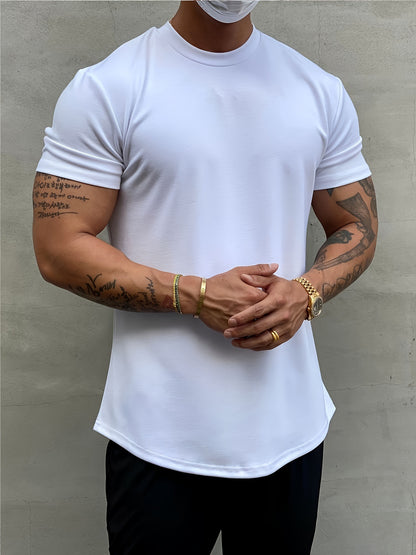 Glenn - Sleek Crew Neck T-Shirt | By Julian & Claire Toronto