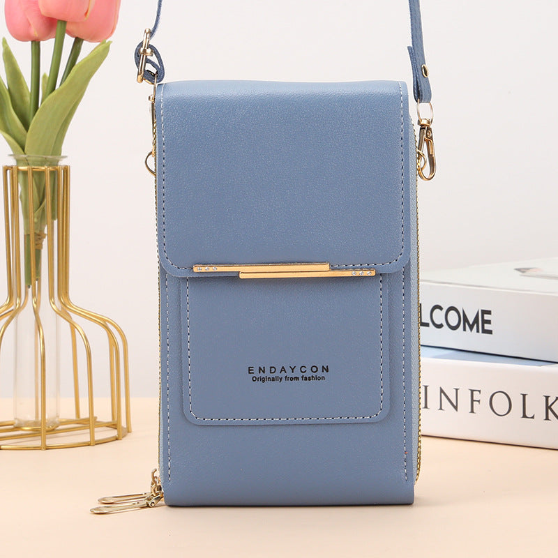 Madison  - Stylish Mobile Phone Messenger Bag with Touch Screen | By Julian & Claire Toronto