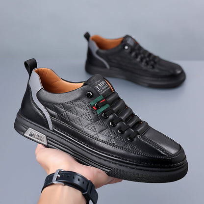 Ulric - Classic Leather Comfort Sneakers | By Julian & Claire Toronto