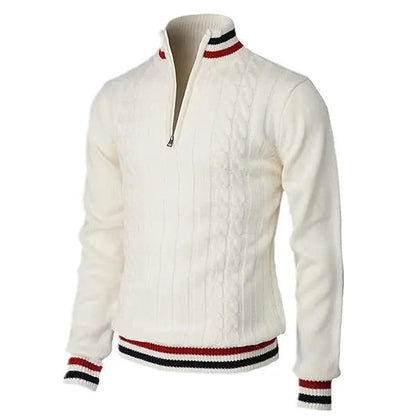 Grayson - Classic Luxe Zip Sweater | By Julian & Claire Toronto