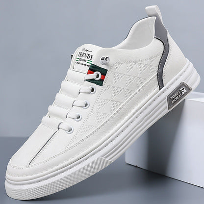 Ulric - Classic Leather Comfort Sneakers | By Julian & Claire Toronto