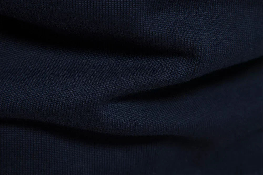 Callen - Stretch Knit Quarter-Zip Sweater | By Julian & Claire Toronto