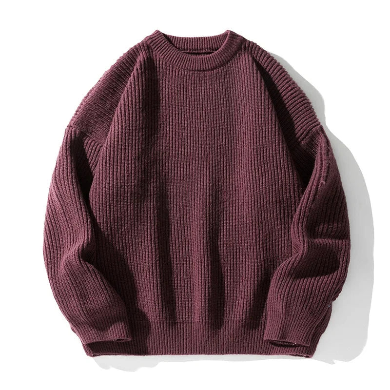 Shawn - Relaxed Ribbed Sweater | By Julian & Claire Toronto