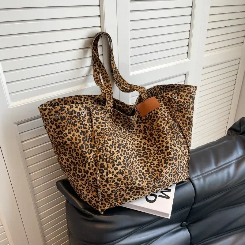 Morgan – Effortless Chic Leopard Tote Bag | By Julian & Claire Toronto