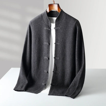 Darius - Elegant Button-Up Cardigan | By Julian & Claire Toronto