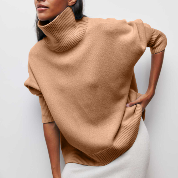 Harper - Luxe Turtleneck Sweater | By Julian & Claire Toronto