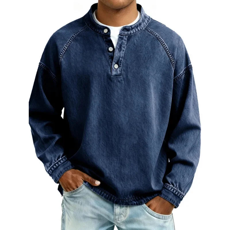 Benson - Timeless Casual Long Sleeve Shirt | By Julian & Claire Toronto