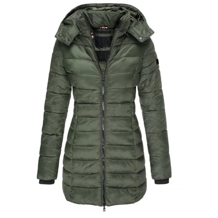 Naomi - Hooded Slim Fit Jacket | By Julian & Claire Toronto