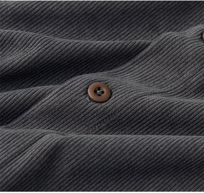 Slater - Classic Corduroy Button-Up Shirt | By Julian & Claire Toronto