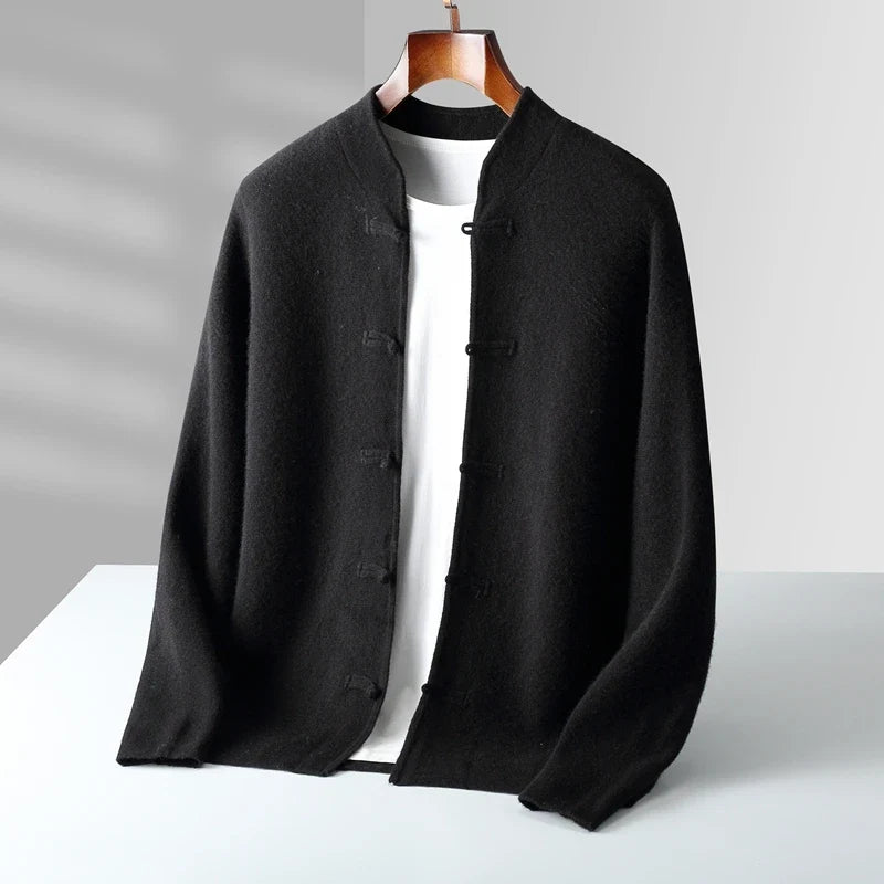 Darius - Elegant Button-Up Cardigan | By Julian & Claire Toronto