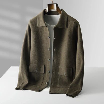 Tommy - Classic Pocket Cardigan | By Julian & Claire Toronto