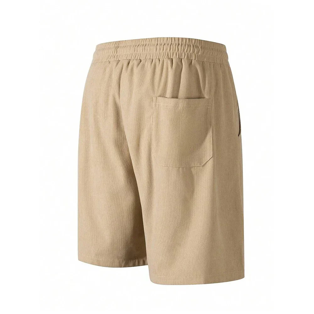 Reid - Ribbed Shorts | By Julian & Claire Toronto