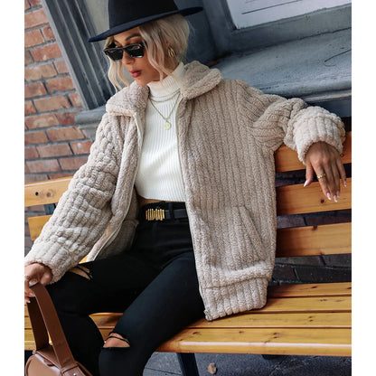 Natalie - Elegant Fluffy Cardigan | By Julian & Claire Toronto