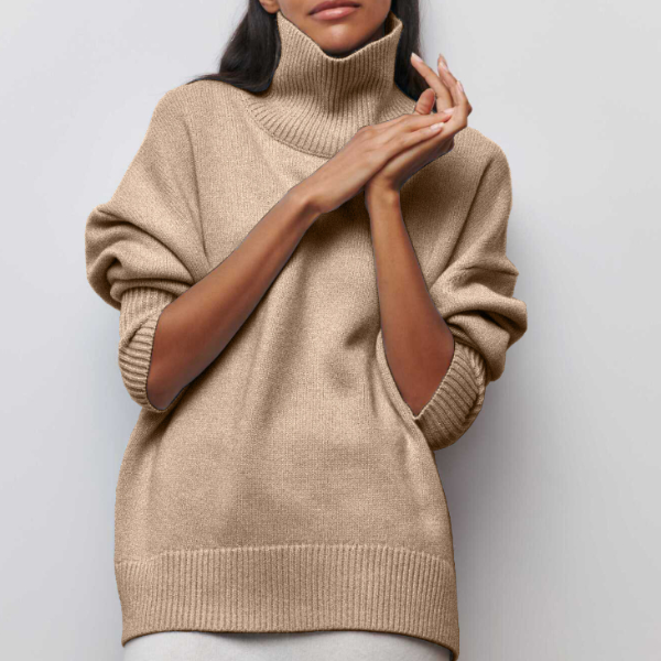 Harper - Luxe Turtleneck Sweater | By Julian & Claire Toronto