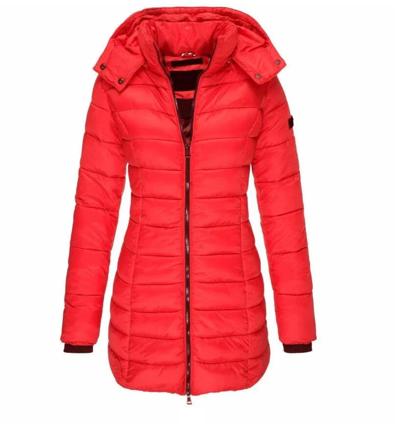 Naomi - Hooded Slim Fit Jacket | By Julian & Claire Toronto