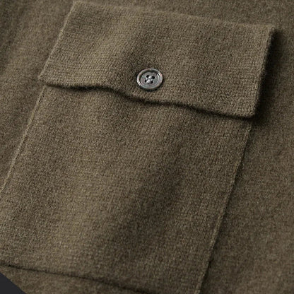 Tommy - Classic Pocket Cardigan | By Julian & Claire Toronto
