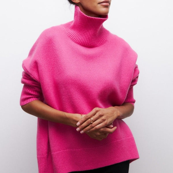 Harper - Luxe Turtleneck Sweater | By Julian & Claire Toronto