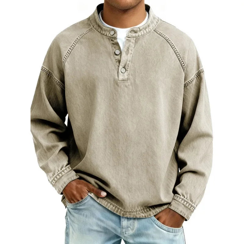 Benson - Timeless Casual Long Sleeve Shirt | By Julian & Claire Toronto