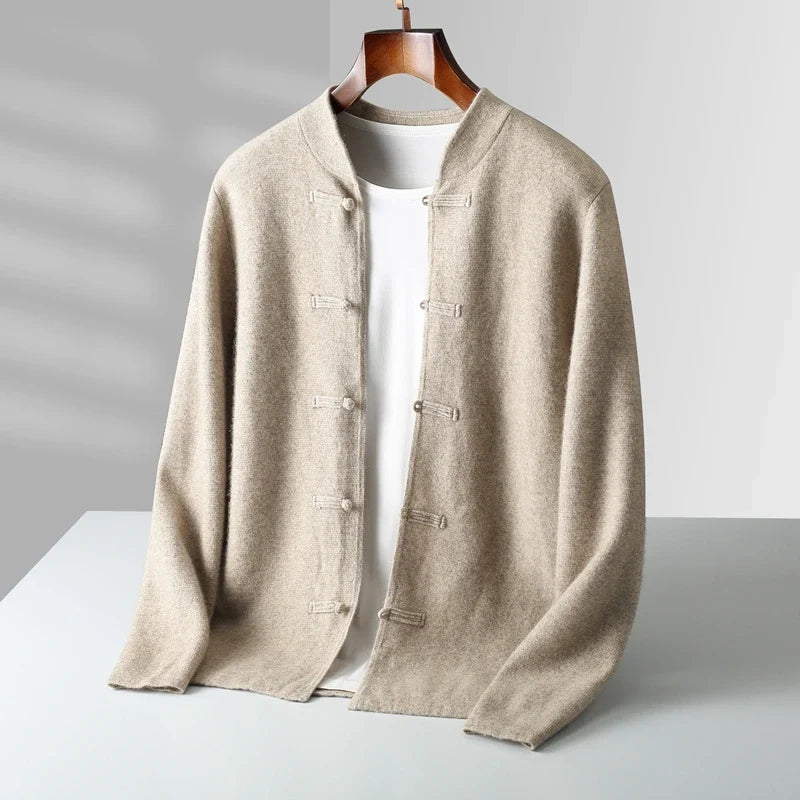Darius - Elegant Button-Up Cardigan | By Julian & Claire Toronto