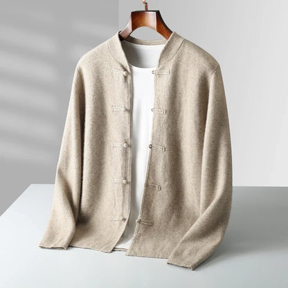 Darius - Elegant Button-Up Cardigan | By Julian & Claire Toronto