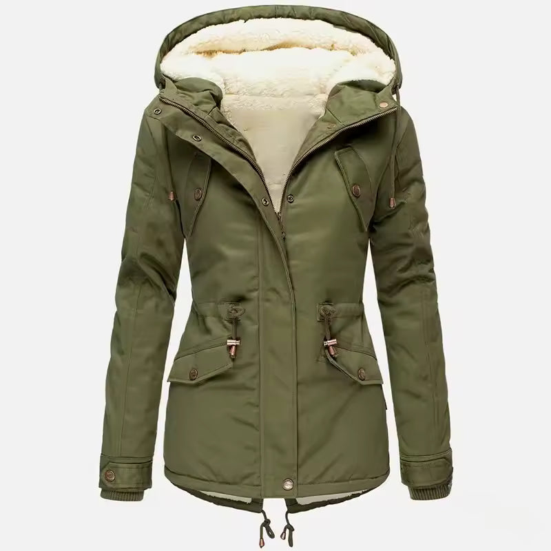 Eva - Winter Hooded Jacket | By Julian & Claire Toronto