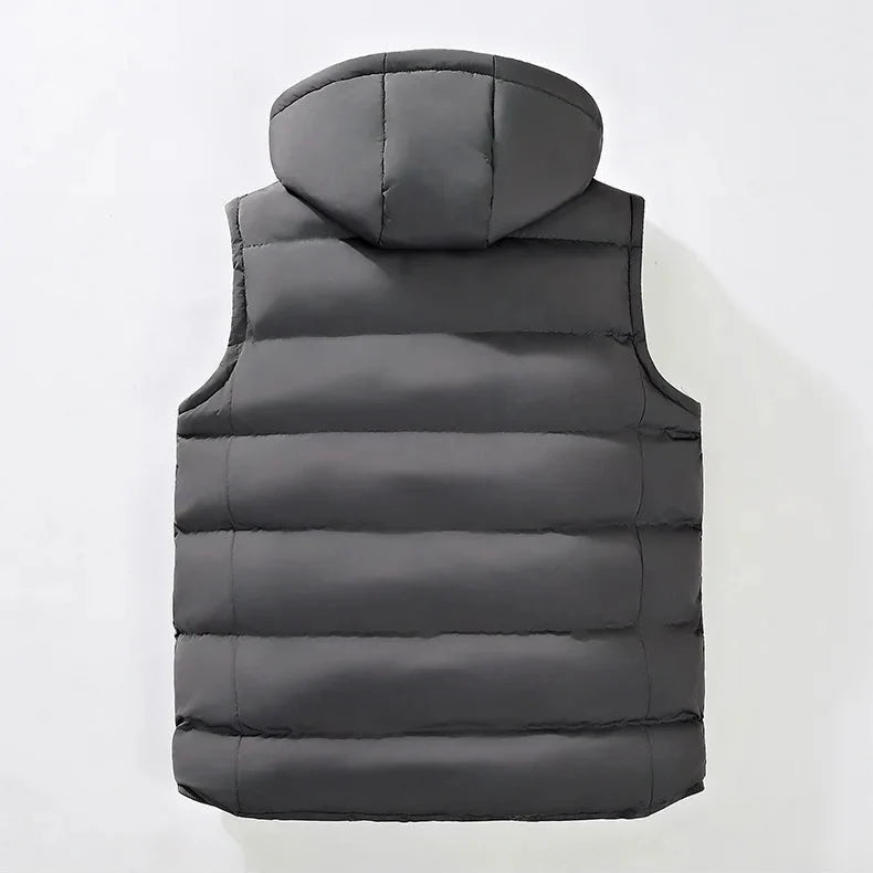 Edwin - All-Season Hooded Vest | By Julian & Claire Toronto