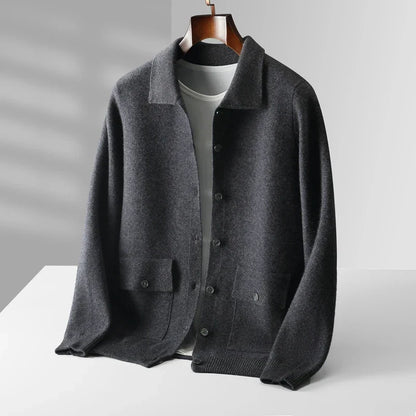 Tommy - Classic Pocket Cardigan | By Julian & Claire Toronto