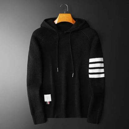 Perrin - Relaxed Textured Comfort Hoodie | By Julian & Claire Toronto