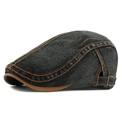 Mikkel - Classic Washed Denim Cap | By Julian & Claire Toronto