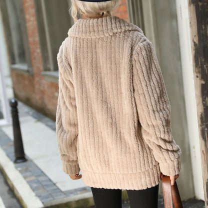 Natalie - Elegant Fluffy Cardigan | By Julian & Claire Toronto