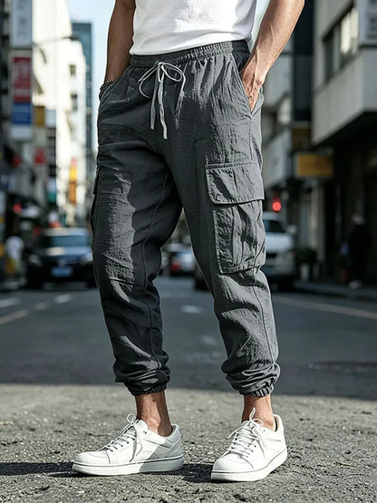 Nash -Coastal Utility Cargo Pants | By Julian & Claire Toronto