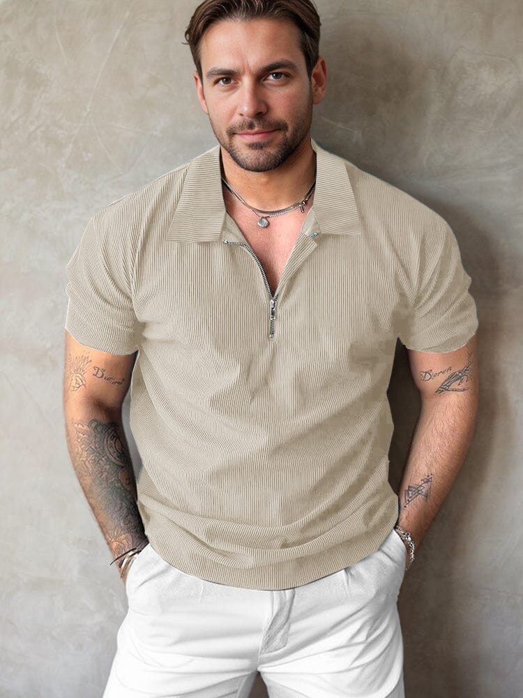 Will - Corduroy Polo Shirt | By Julian & Claire Toronto
