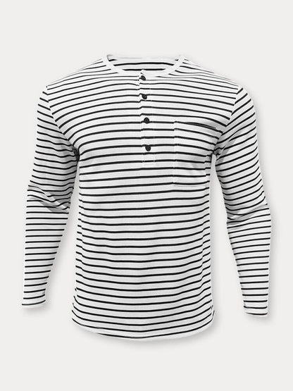 Mike - Comfy Stripe Shirt | By Julian & Claire Toronto