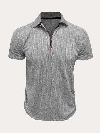 Esteban - Breathable Summer Knit Polo Shirt | By Julian & Claire Toronto