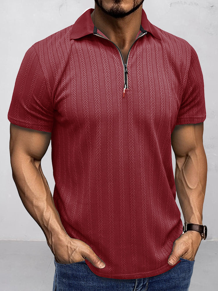 Esteban - Breathable Summer Knit Polo Shirt | By Julian & Claire Toronto