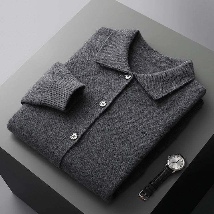 Tommy - Classic Pocket Cardigan | By Julian & Claire Toronto