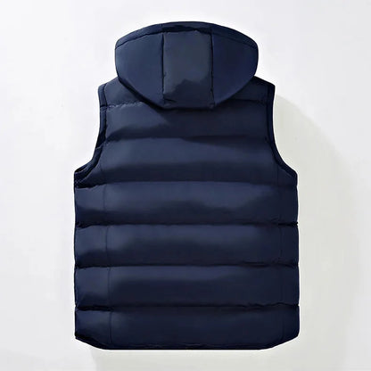 Edwin - All-Season Hooded Vest | By Julian & Claire Toronto