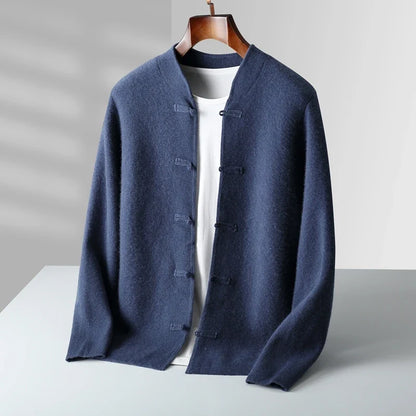 Darius - Elegant Button-Up Cardigan | By Julian & Claire Toronto