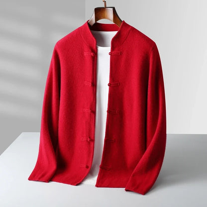 Darius - Elegant Button-Up Cardigan | By Julian & Claire Toronto