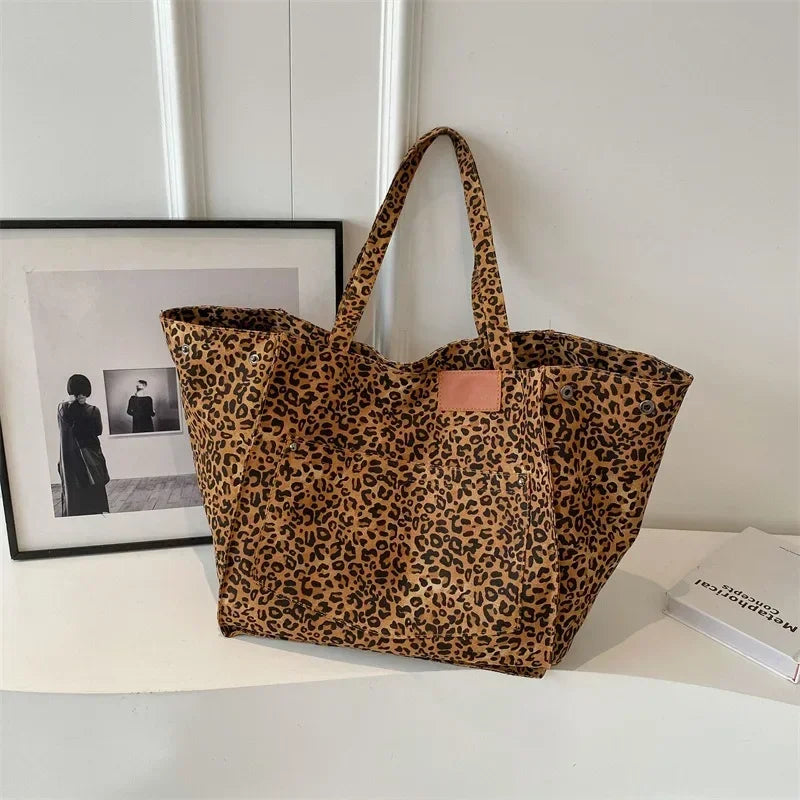 Morgan – Effortless Chic Leopard Tote Bag | By Julian & Claire Toronto