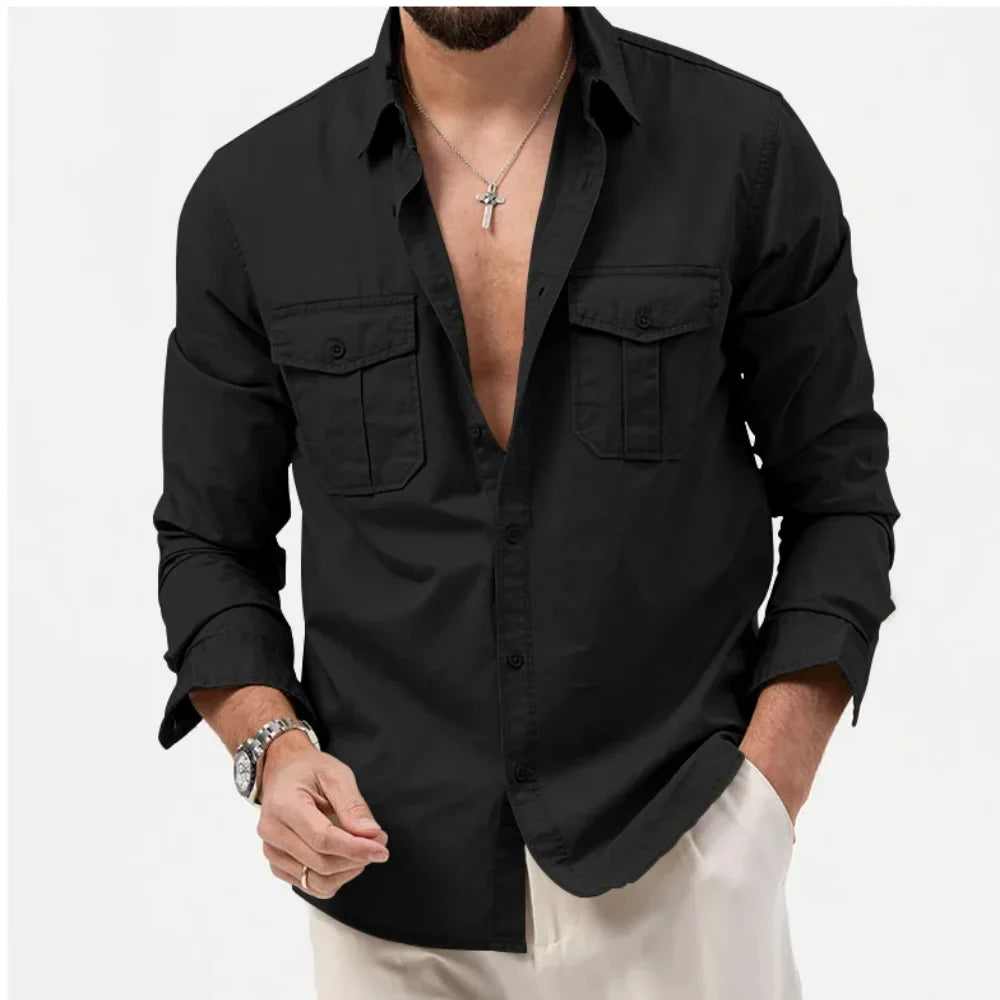 Samson - Classic Coastal Casual Shirt | By Julian & Claire Toronto