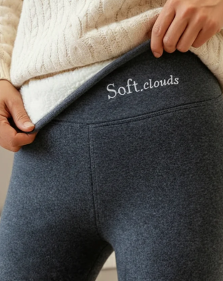 Margaret – Cosy Fleece Leggings | By Julian & Claire Toronto