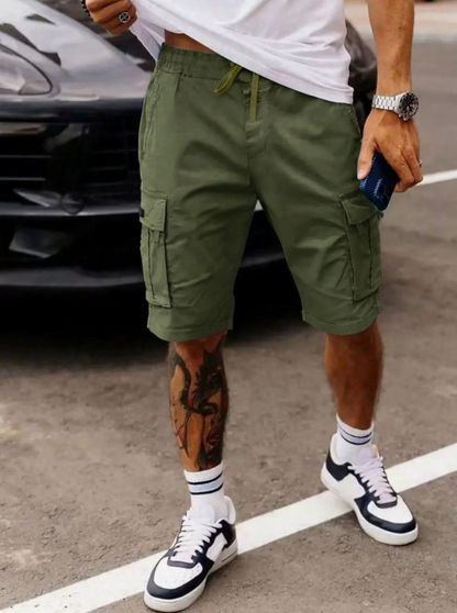 Elias -  Multi-Pocket Cargo Shorts | By Julian & Claire Toronto