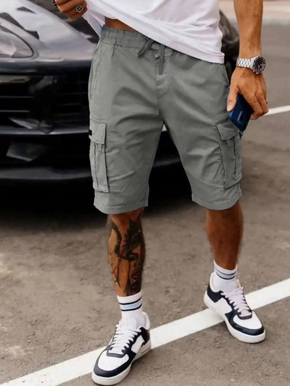 Elias -  Multi-Pocket Cargo Shorts | By Julian & Claire Toronto
