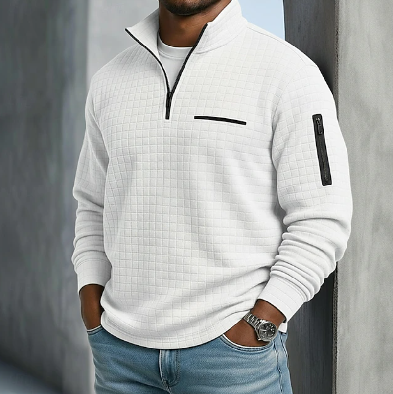 Yarden - Essential Ribbed Long Sleeve Sweater | By Julian & Claire Toronto