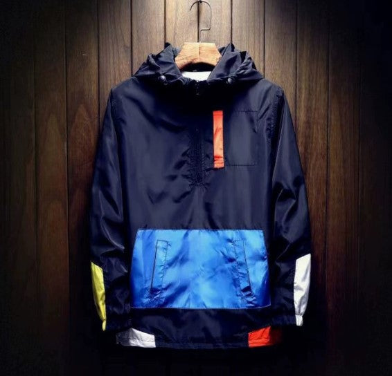 Walden - Color Block Half-Zip Windbreaker | By Julian & Claire Toronto