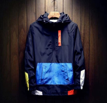 Walden - Color Block Half-Zip Windbreaker | By Julian & Claire Toronto
