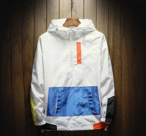 Walden - Color Block Half-Zip Windbreaker | By Julian & Claire Toronto