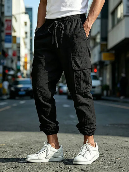 Nash -Coastal Utility Cargo Pants | By Julian & Claire Toronto