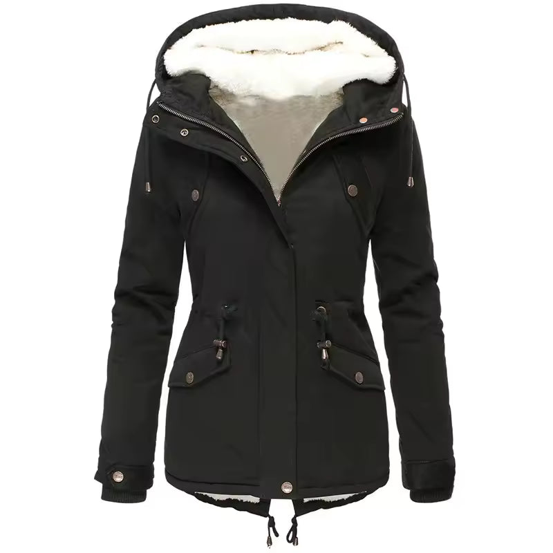 Eva - Winter Hooded Jacket | By Julian & Claire Toronto